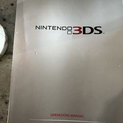 Nintendo 3Ds and 9 games 