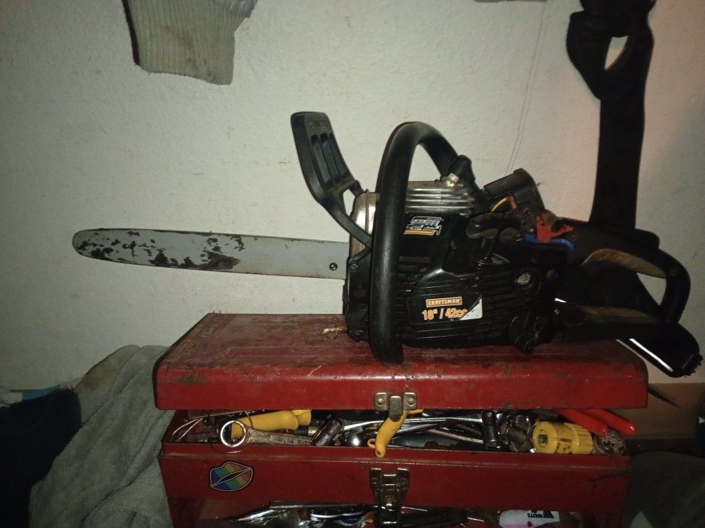 Craftsman 18" 42cc Chainsaw