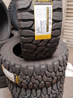 New set of tires 35 1250 22 Lt aplus mt