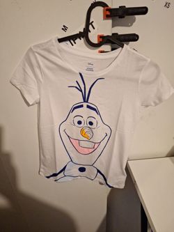 Disney Frozen Olaf Plush And 2 New Tshirts Size 9years l