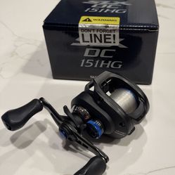 Shimano Slx Dc 151hg Lefty Bait casting Fishing Reel 