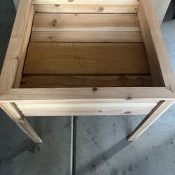 Cedar Succulent Flower Bed