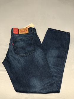 Men’s Levi’s 511 Blue Distressed Jeans Size W31 L30
