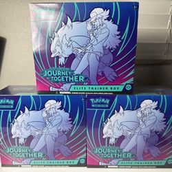 Journey Together Elite Trainer Box Pokemon Cards 