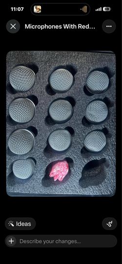 Lot of 7 Used Shure SM58 / SM58S Vocal Mics + SKB iSeries Waterproof Case