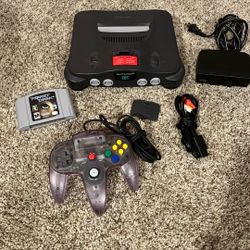 Nintendo 64 - N64 System And Perfect Dark