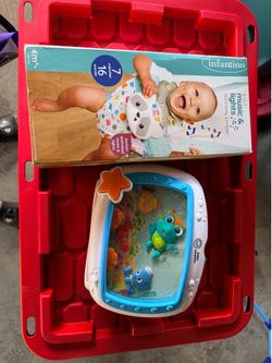 Free baby doorway jumper and baby einstein light up