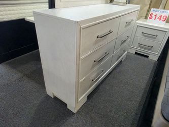 BRAND NEW OFF WHITE DRESSER