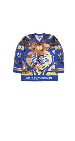 Supreme Wutang Clan Jersey Blue Size Large & XL