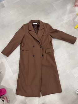 * SALE AS IS* NEW LONG COAT WOMAN ( Make In Korea)