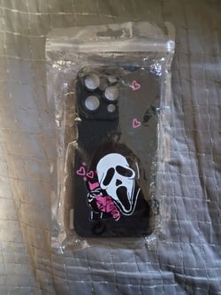 iPhone 15 Pro Max Case Ghost Face New with plastic