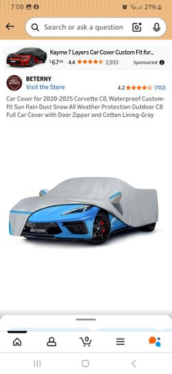 Car Cover For 2020-2025 Corvette C8 New In Box Pick Up In Pomona $35
