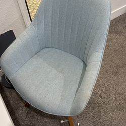 Blue Swivel Chair