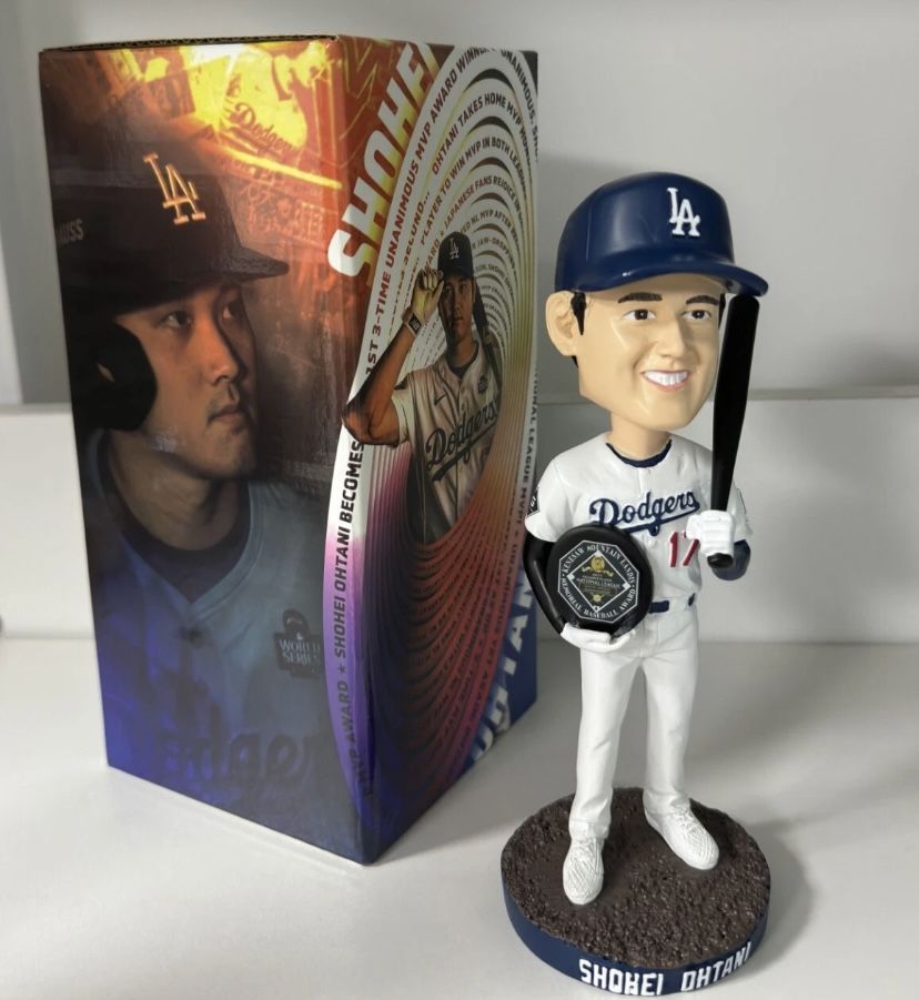 Shohei Ohtani Dodgers MVP Bobblehead! (4/2/2025) New in the Box !