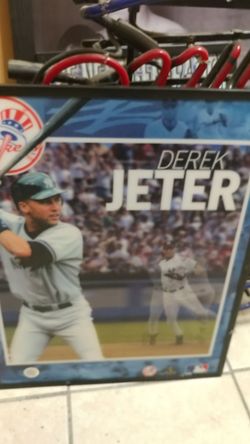 Derek jeter Holographic poster