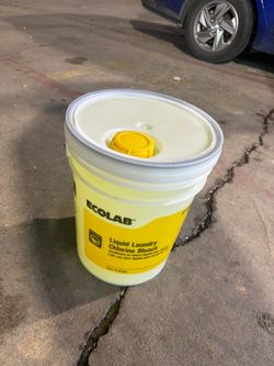 Ecolab Liquid Laundry Bleach