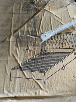 Tuff diamond kind size bed frame