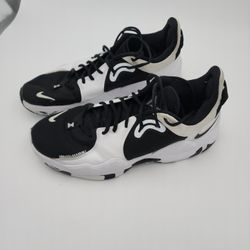 Nike PG 5 TB Shoes Mens Size 11.5 White BlackOreo Paul George Basketball Sneaker