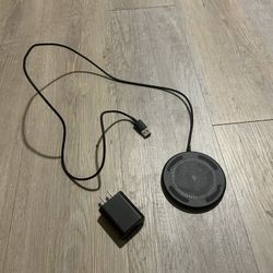 Fast Wireless Charging Pad w/ USB Cable & Wall Adapter