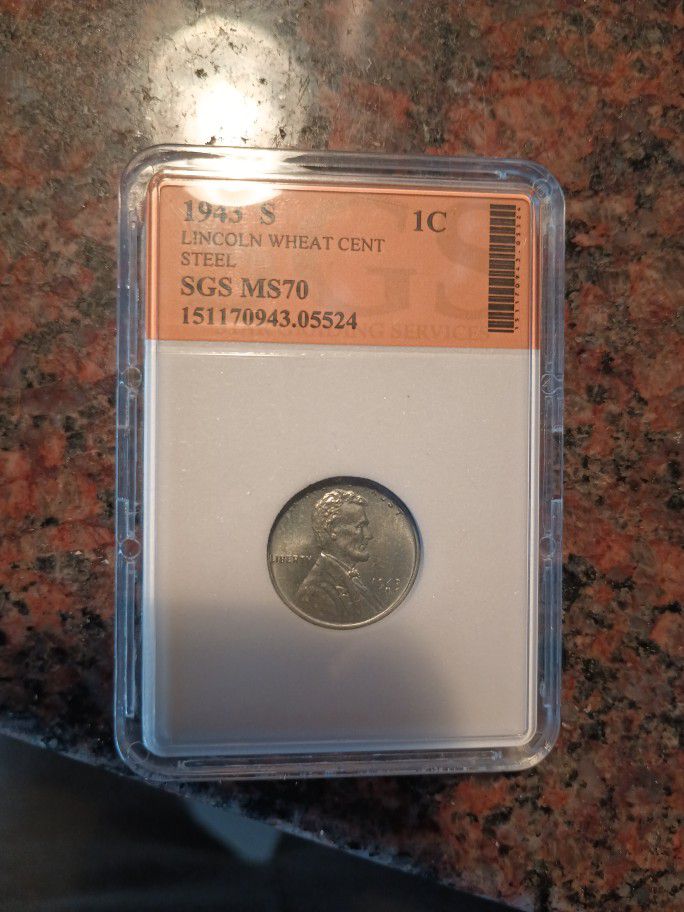 1943 S Steel Penny