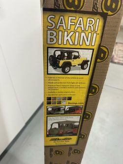 Bestop Safari Bikini top for TJ jeep