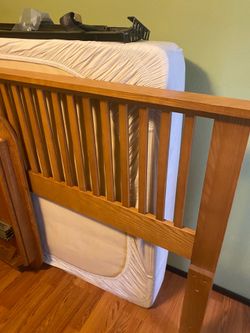 Free double size bed