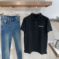 Balenciaga Men’s Polo Shirt 2026 New 
