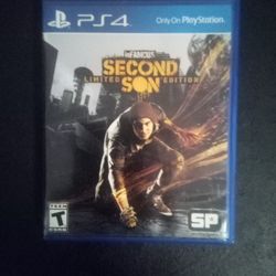 PS4 INFAMOUS SECOND SON LIMITED EDITION