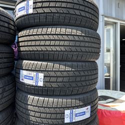 225-55-18 SET OF BRAND NEW TIRES LIONSPORT HP3 WITH 50K MILEAGE WARRANTY - WE FINANCE 