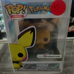 Pichu Pokemon Center Edition Funko Pop