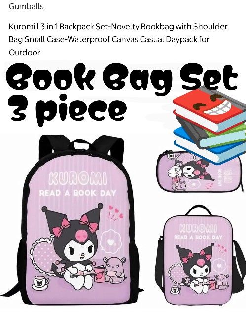 Backpack 3 piece Set