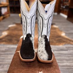 cowhide boots 