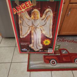 Vintage Christmas Empire Angel Lite Up 33 Inch Tall NEW 