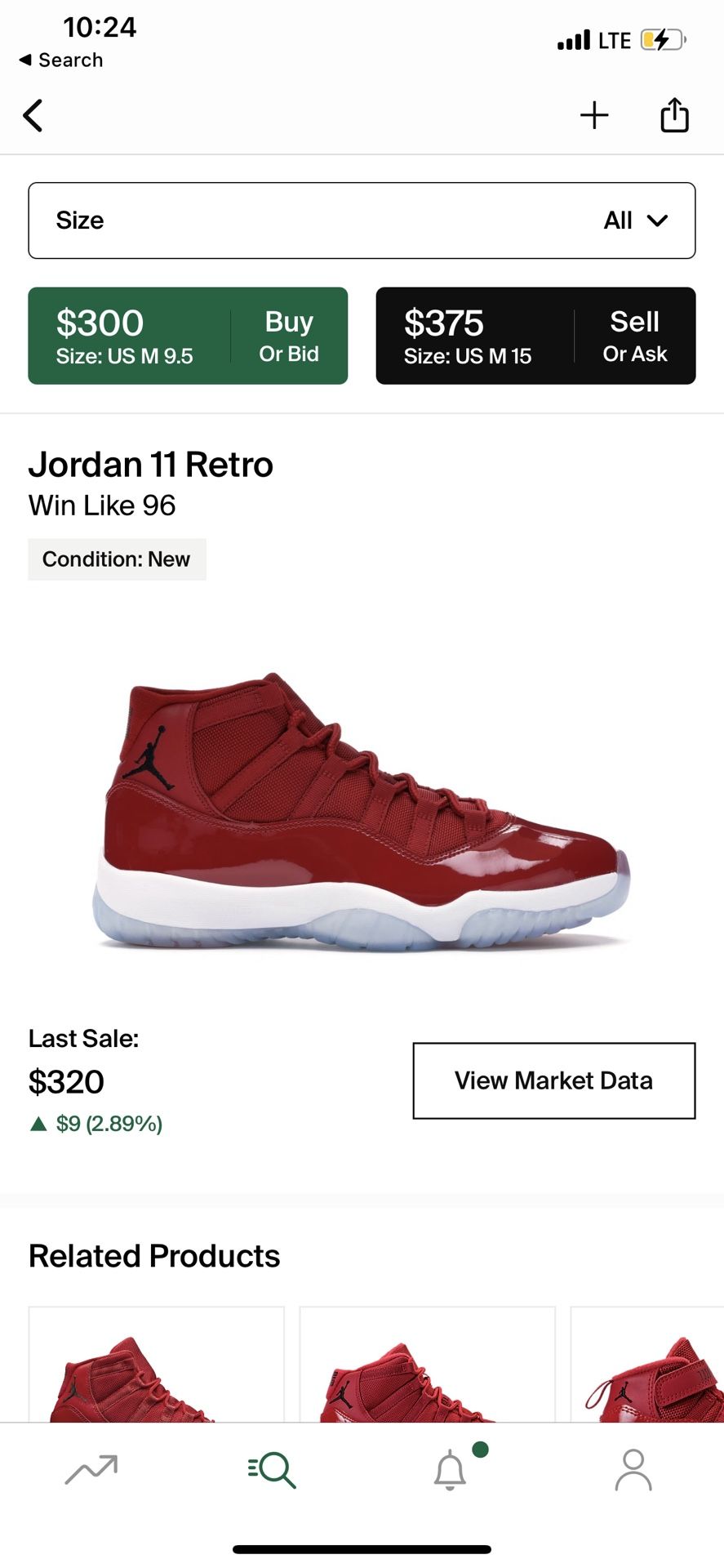 Jordan 11 “win Like 96”