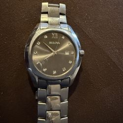 Silver  BULOVA Watch