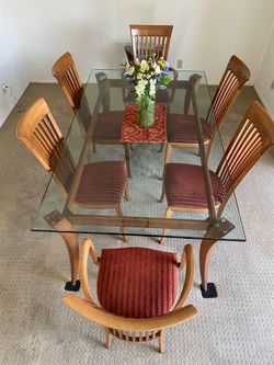 Custom Dining Set-3/4 Glass