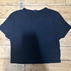 Black Crop Top 