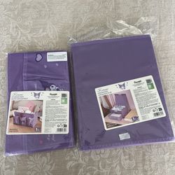 New Sanrio Kuromi Purple Storage Boxes / Organizers