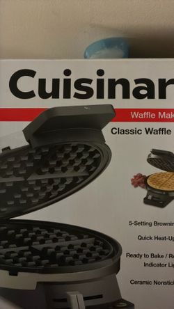 Cuisinart waffle maker