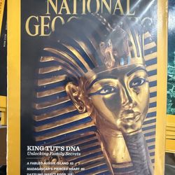 National Geographic magazines