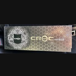 Croc Nano Titanium Hair Straightener 