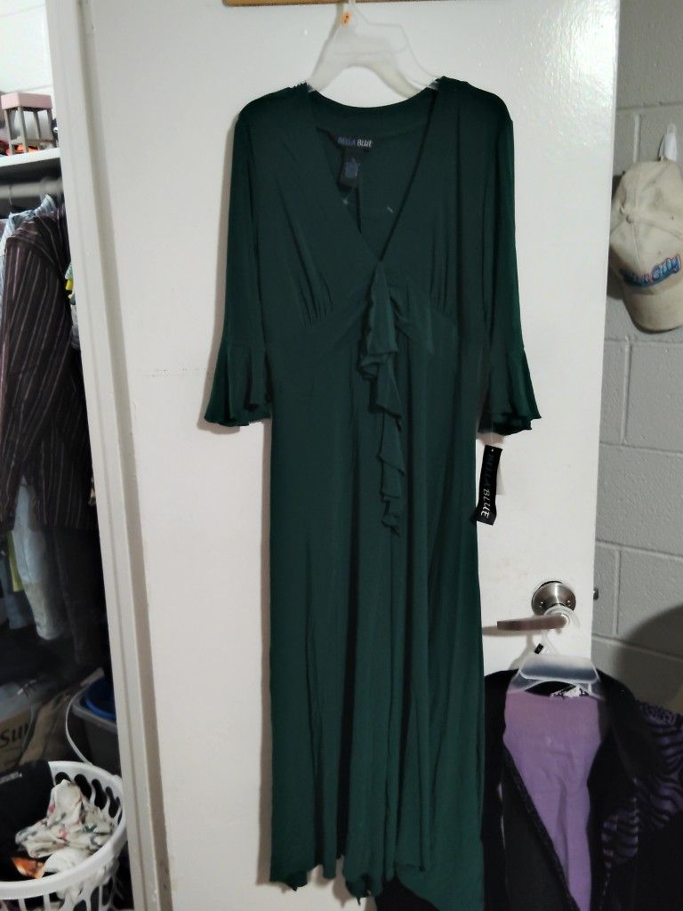 Bella Blue Evening Dress