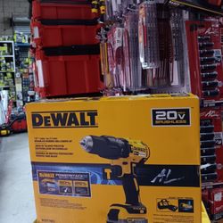 DeWalt 20V Max  Cordless 1/2"/Pulg/Po(13mm) Brushless Hammer Drill/Driver Kit 