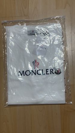 Moncler white cotton t-shirt#Size M #luxury #moncler