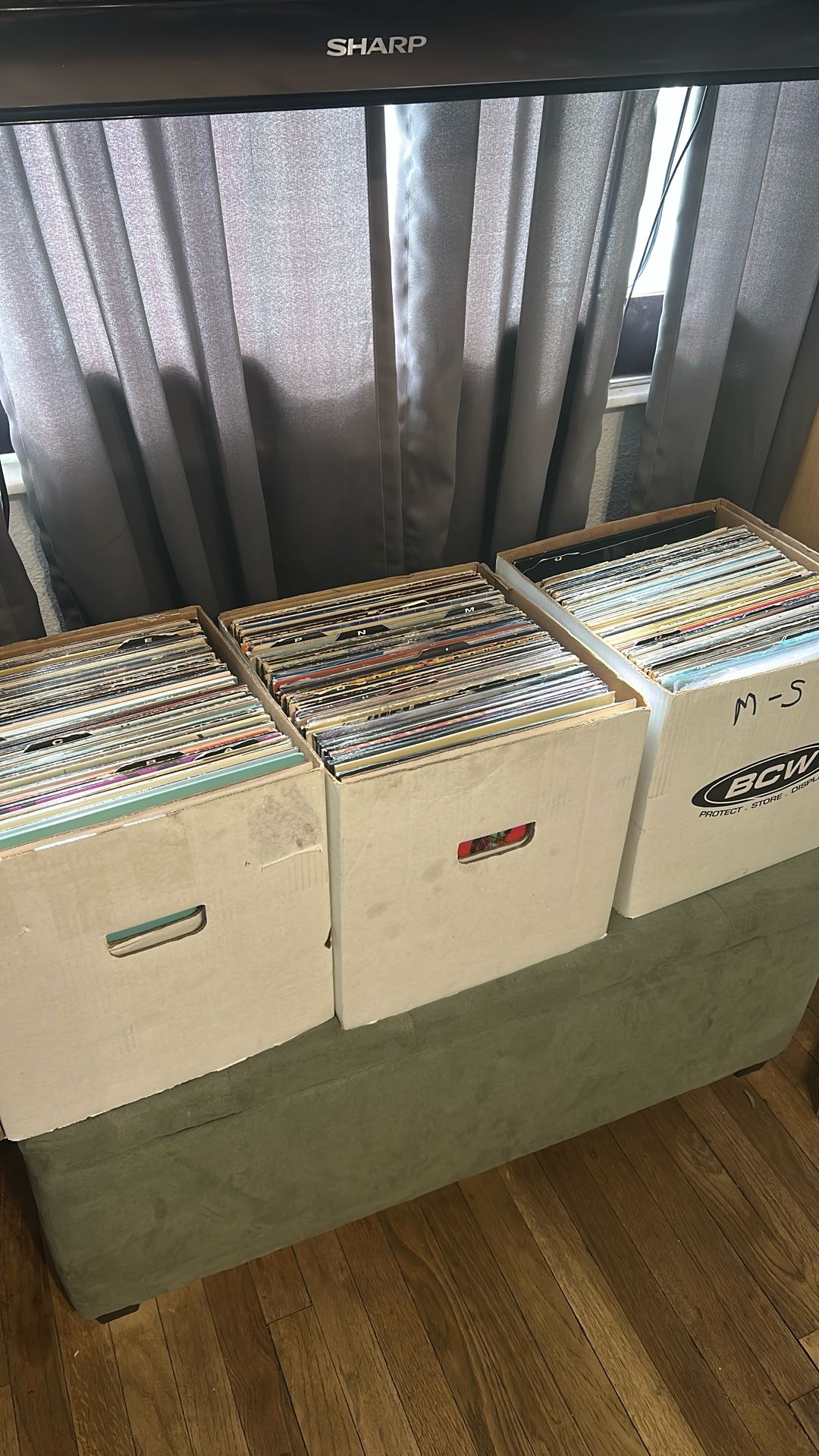 Large Assortment Of vinyl Records