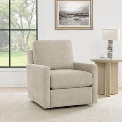 Henredon Marley Fabric Swivel Accent Chair