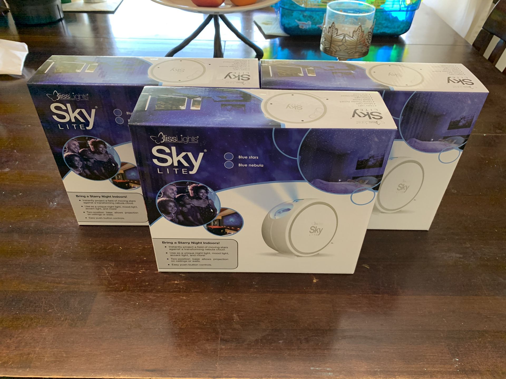 BlissLights Sky Lite - Laser Projector w/LED Nebula Cloud for Game Rooms, Home Theatre, or Night Light Ambiance