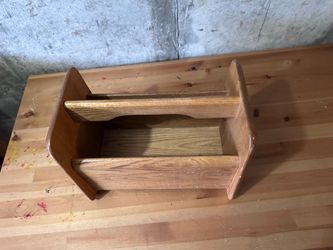 Large Magazine or books holder wood