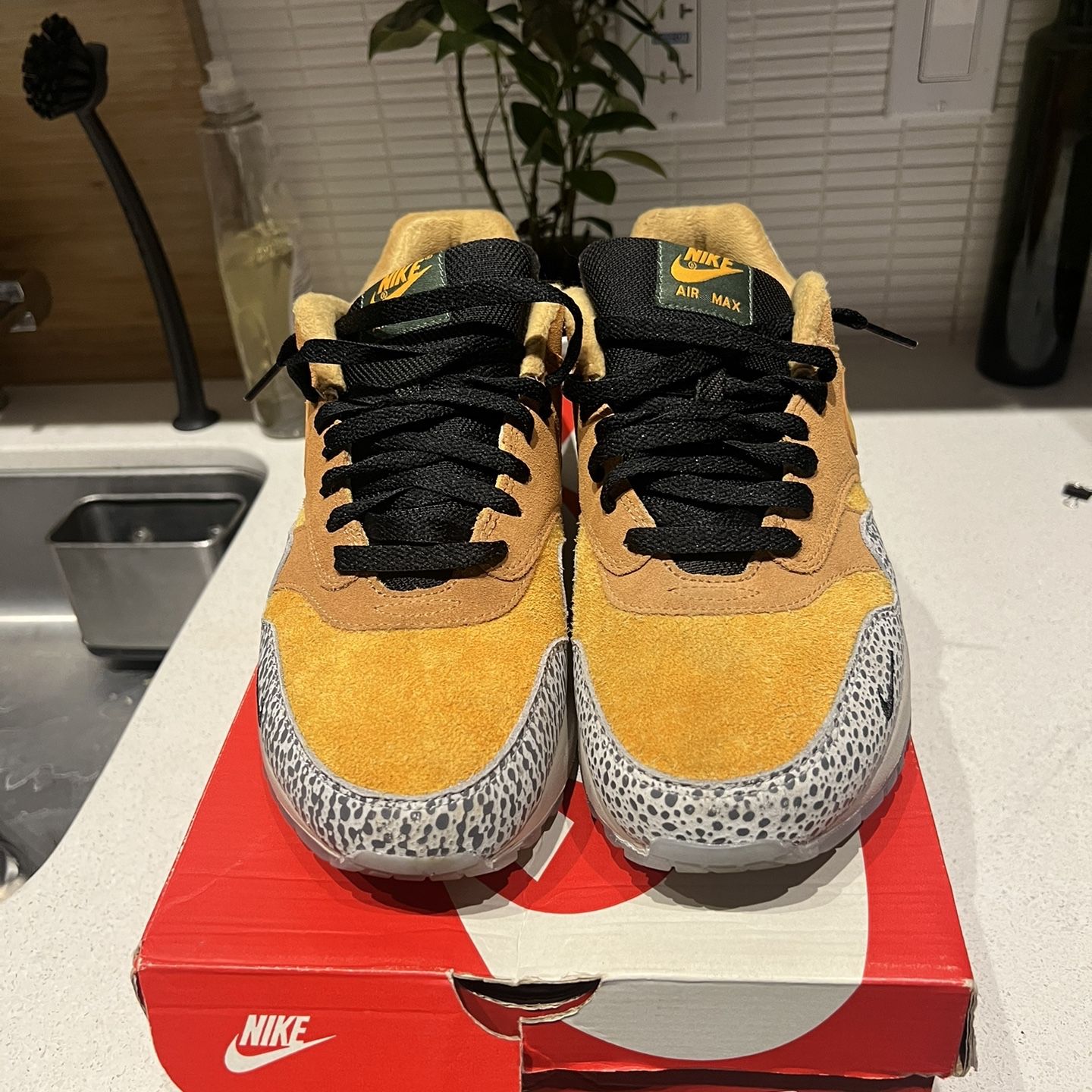 NIKE AIR MAX 1 ATMOS SAFARI US9 27.0cm 665873 200