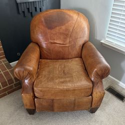 leather recliner 